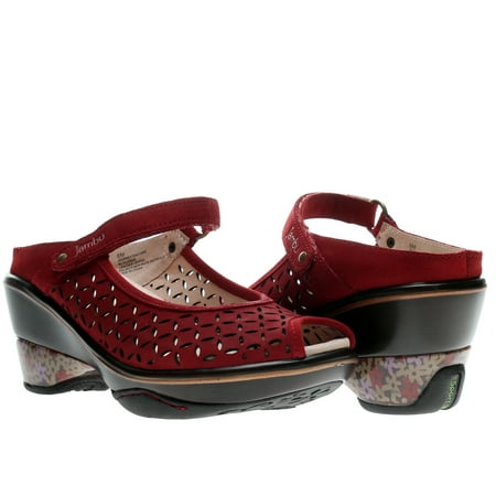 Jambu Journey Encore Red Women's Wedge Sandal WJ15JOE03