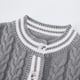 thumbnail image 5 of Cowsor Boys Girls School Uniform Cardigan Sweater Soft Cotton V-Neck Soft Cotton Knit Outerwear, 5 of 5