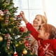 thumbnail image 4 of Adornos navideños de tela con lazo, campanas y bastones de caramelo - Decoración para árbol, guirnaldas y hogar, 4 of 5