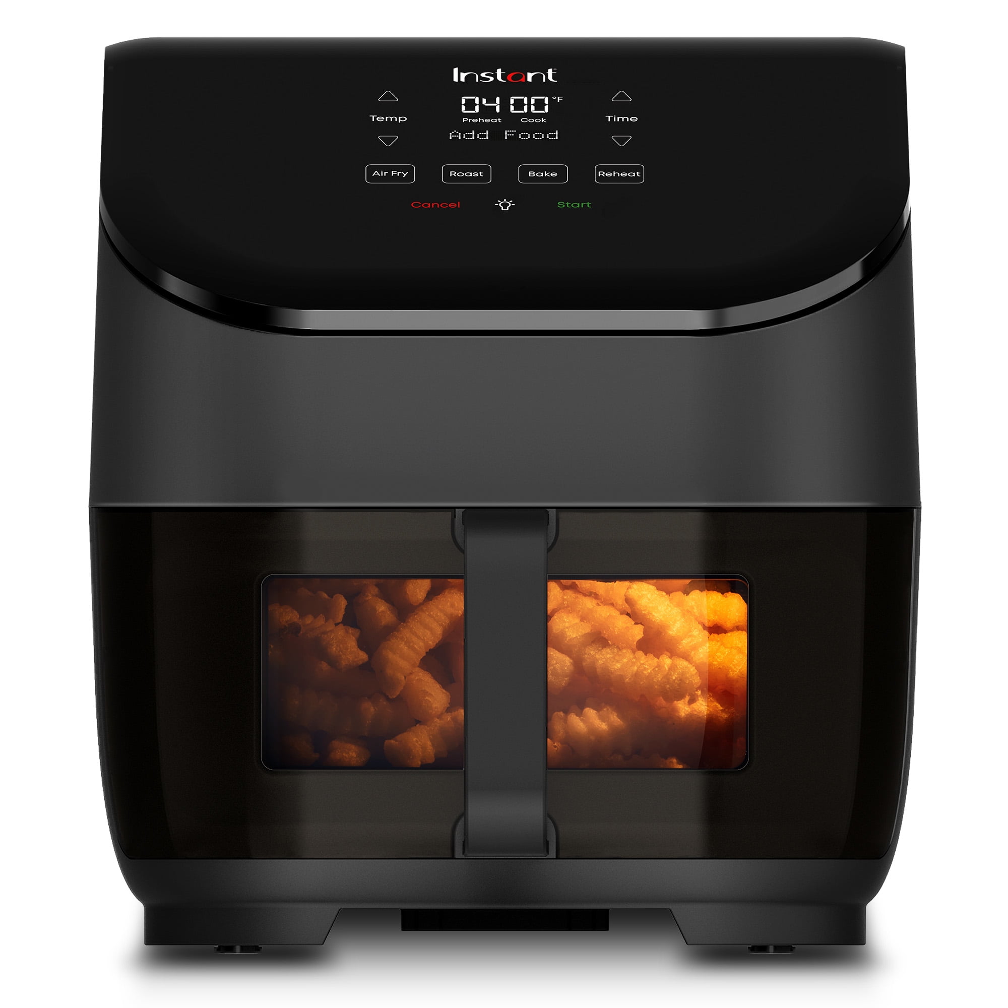 geeuwen Collega Vergoeding Instant Vortex 5-Quart Single Basket 4-in-1 Air Fryer Oven with Clearcook  Window - Walmart.com