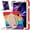 Colorful Red, variant on Dteck Case for iPad Air 11 inch 2025/2024/Air 4th/5th Gen/iPad Pro 11" 2020/2021/2020/2018,Heavy Duty Armor Protection Rotatable Kickstand Handle Grip Case Shockproof Rubber Cover,Orange