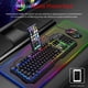 thumbnail image 4 of Teclado y ratón inalámbricos Combo Multimedia teclado y ratón para ordenador Kuymtek portátil Win XP810 MAC 102, 4 of 9