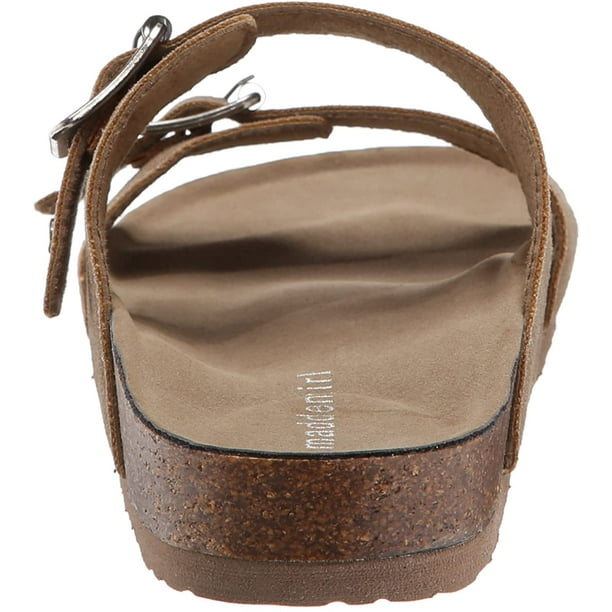 madden girl Brando Comfort Slide Sandals Taupe Walmart