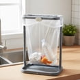 thumbnail image 5 of Metal Frame Trash Bag Holder SomWiBe Collapsible Portable Trash Can Stand for Camping, Kitchen, Patio, and Travel, 5 of 7
