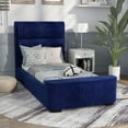 thumbnail image 2 of Furniture of America Fremont Contemporary Fabric Bed with Storage, 2 of 4