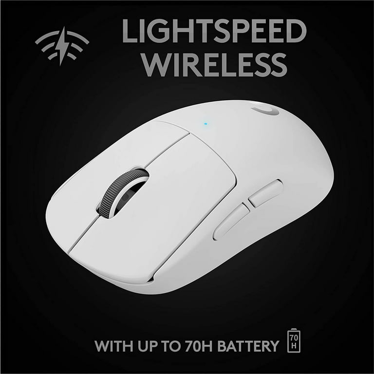 Logitech Pro x Superlight Wireless Gaming Mouse - White