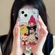thumbnail image 3 of Marco De Fotos airbag Funda Blanda Para iphone 14promax 11 13 12 7Plus 6 6s XR X XS Max Cute Kulomi Hello Kitty, 3 of 4