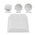 thumbnail image 6 of Topboutique 100 PCS Clear Plastic Boba Straws, 0.43" Wide X 9.45" Long Disposable Smoothie Straws for Bubble Tea, Milkshakes, Popping Pearls, 6 of 9