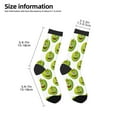 thumbnail image 2 of Rocae Happy Fruit for Girls Boys Crew Socks,Children's Socks, Kids Socks, Toddler Socks: Daily Wear with Kids School Uniform, 2 of 5