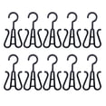 thumbnail image 1 of Milisten 10Pcs Double Hook Drying Racks Shoes Drying Organizers Plastic Shoes Hangers, 1 of 5