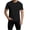Mens T Shirts Black, variant on Short Sleeve T Shirts for Men Post-Surgery Open Side Snaps Tees Tops Mens Casual Solid Color Crewneck Breathable Basic Loungewear Tshirts Shirt