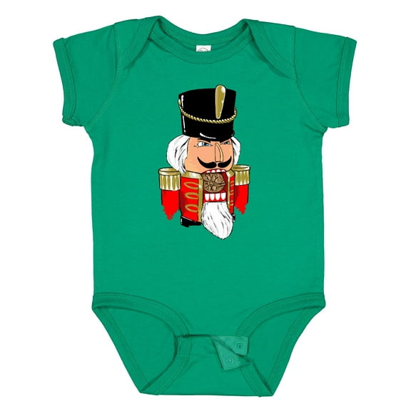 Inktastic Christmas Nutcracker in Red Boys or Girls Baby Bodysuit