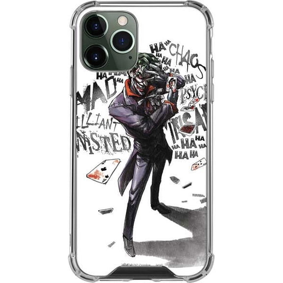 Skinit DC Comics Brilliantly Twisted - The Joker iPhone 12 Pro Max Clear Case