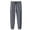 Gray A, variant on Elainilye Fashion Jogging Pants Men Straight Leg Thin Conditioning Pants Casual Sports Pants Bundle Feet Full Length Pants,Black