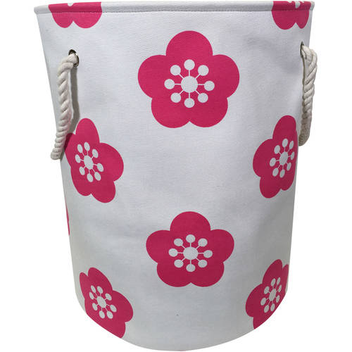 Mainstays Canvas Laundry Hamper with Rope Handles