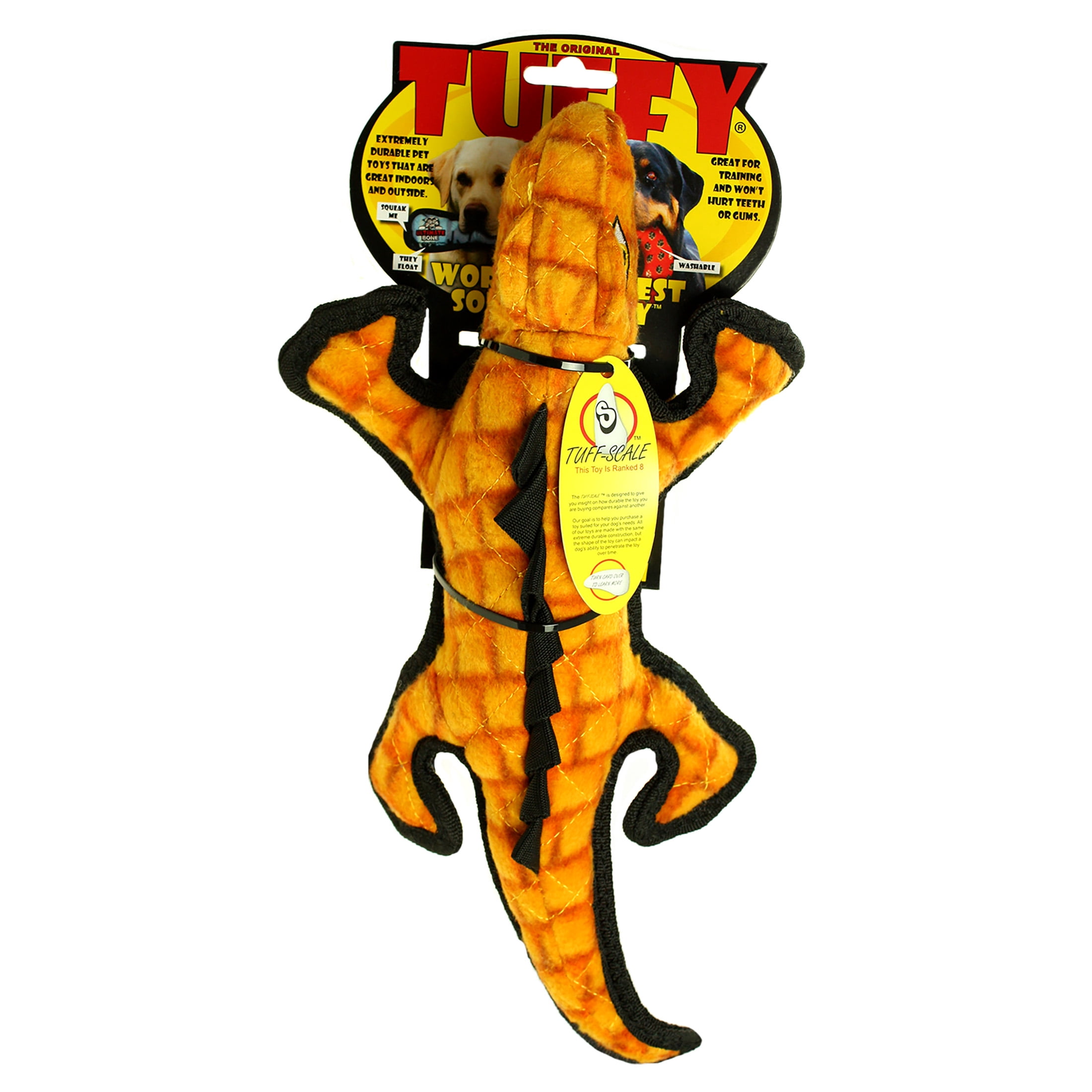 TUFFY® Desert Gila Monster, 2-Pack Durable Dog Toys