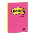thumbnail image 1 of Sticky note Notes  4 x 6- 3 Neon Colors- 3 100-Sheet Pads/Pack, 1 of 1
