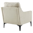 thumbnail image 3 of Corland Upholstered Fabric Armchair, 3 of 7