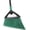 Green, variant on Broom, Angle Broom with 57" Long Handle, PET Bristles - Fit Heavy-Duty Cleaning, Also Works Well Fine Dust - Commercial Outdoor Indoor Sweeper for Courtyard Sidewalk Deck Kitchen Lobby, Black