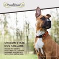 thumbnail image 2 of Moose Pet Wear Adjustable Collar 3/4" S, Oregon State-Orange Beaver, 2 of 6