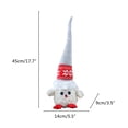 thumbnail image 3 of Adorable búho elfo muñeco de peluche búho sombrero largo juguete de elfo ornamento decoración del hogar de vacaciones, 3 of 8