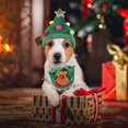thumbnail image 5 of Traje de Navidad para mascotas, ropa de Navidad para mascotas, traje de Cosplay de perro de Navidad lindo regalo de Santa kaili Sencillez, 5 of 5