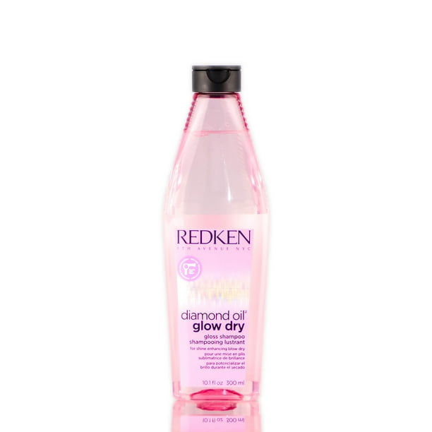 Redken Diamond Oil Glow Dry Gloss Shampoo 10 1oz Pack Of 6 With Sleek Comb Walmart Com Walmart Com