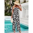 thumbnail image 4 of EASYBRAUS Women Printed Rayon Two Piece Pants Set Sleeveless Summer Vacation Outfit, 4 of 9