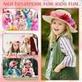 thumbnail image 3 of 297 Pcs  Tea Party Hats Set for Girl Include 24 Pcs Hats, Artificial Flower, Faux Butterfly and Fake Feather for Kids  Dress Up, 3 of 6