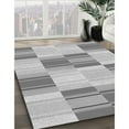 thumbnail image 2 of Ahgly Company Indoor Rectangle Patterned Battleship Gray Area Rugs, 4' x 6', 2 of 6