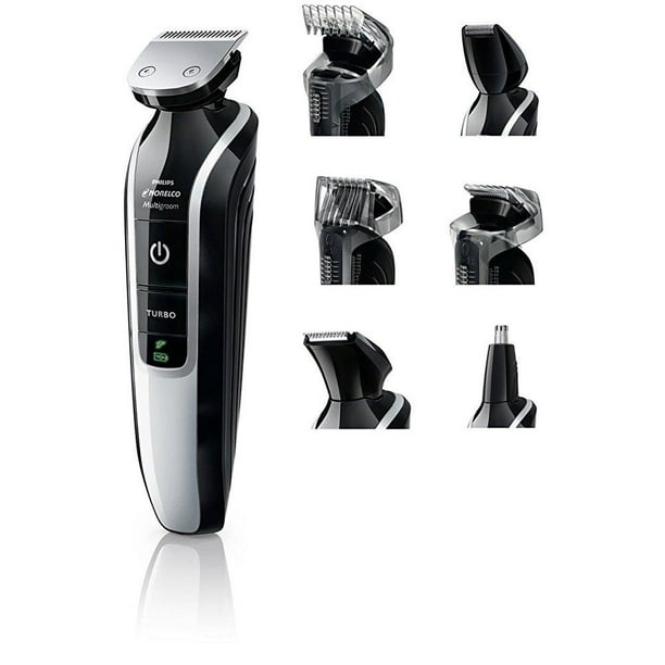 norelco water resistant cord/cordless men's hair trimmer for all-in-one  face & head styling 