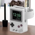 thumbnail image 4 of Soporte Para Cargador Soporte de soporte de cargador para Apple IWatch 8 7 6 5 4 3 2 1 Se (gris blanco), 4 of 7