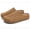 A-Camel, variant on Women Hollow Out Closed Toe Slippers Slip On Soft Sole Two Way Mule Spring Summer Breathable Casual Shoes