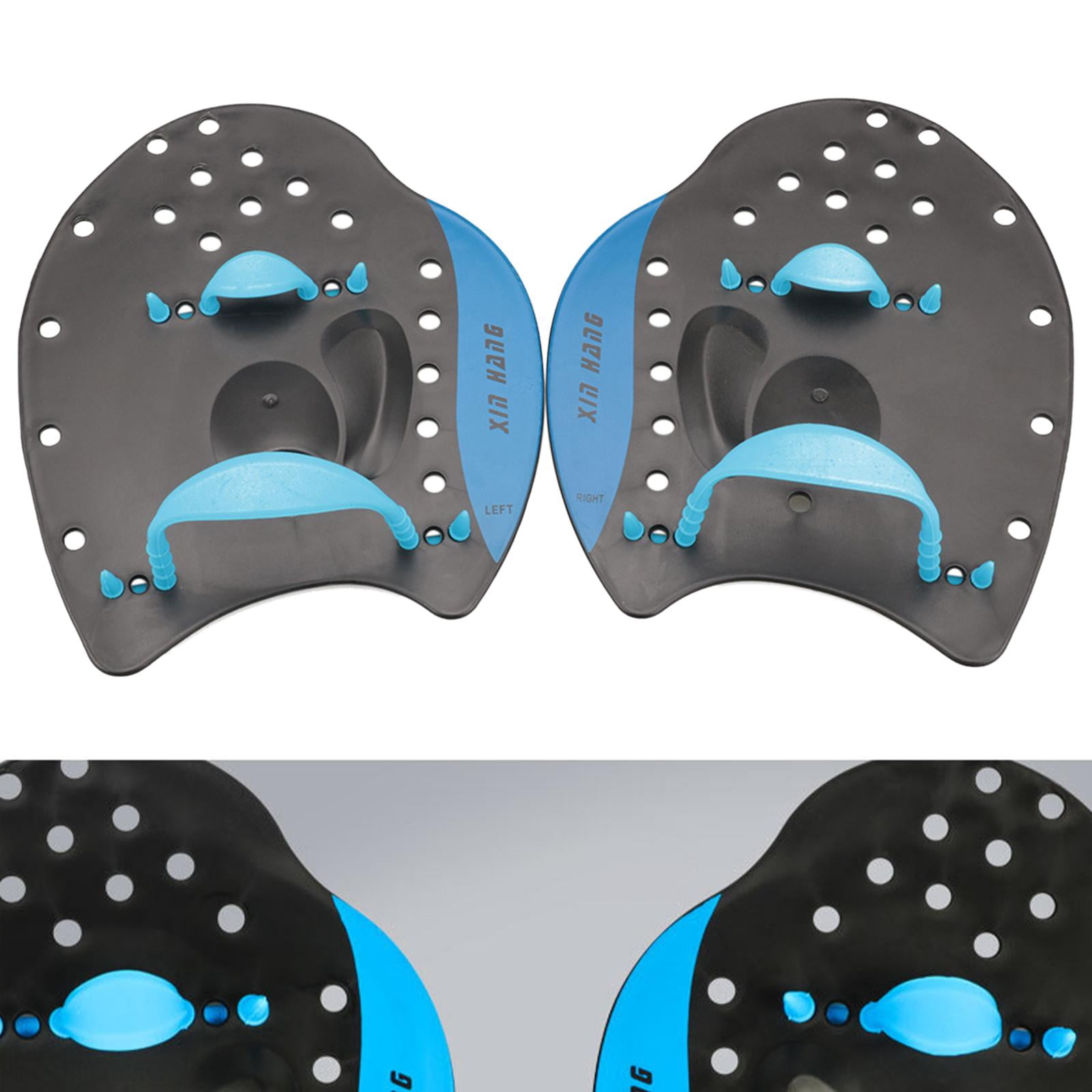 Lot De 2 Paires De Plaquettes De Natation - Pour Entraînement Musculaire Des Bras - Taille Unique Réglable, Unisexe