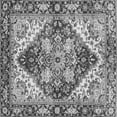 thumbnail image 1 of Ahgly Company Indoor Square Persian Gray Traditional Area Rugs, 5' Square, 1 of 4