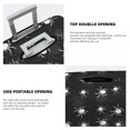 thumbnail image 4 of white Spiders cool black Luggage Cover Anti Scratch, Elastic Suitcase Protector Suitcase Covers for Luggage Fits 18-32 Inch Luggage, 4 of 5