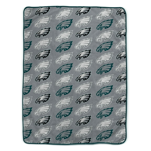 Pegasus Philadelphia Eagles 66" x 95" Oversized Logo Roll Ultra Cozy Blanket
