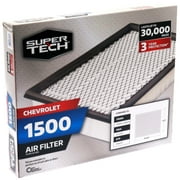 Super Tech 1500 Engine Air Filter, Replacement Filter for GM or Chevrolet Fits select: 1992-2005 BUICK LESABRE, 2000-2005 CHEVROLET IMPALA