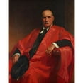 thumbnail image 2 of Frank Owen Salisbury 15x18 Black Ornate Wood Framed Double Matted Museum Art Print Titled - Portrait of J. P. Morgan, Jr. (1867-1943) in a Cambridge Robe (1934), 2 of 5