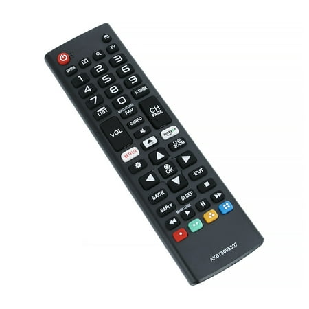 New AKB75095307 Remote Control for LG 4K UHD Smart TVs 49UJ6300-UA 55UJ6050-UC 55UJ6300 75UJ657A-UB 32LJ550B 32LJ550B-UA 49UJ6350 9UJ6500-UB 55UJ6050