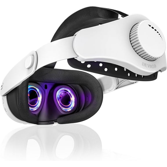 GAEKOL Head Strap for Meta Quest 3, Adjustable Comfortable Upgraded Elite Strap Replacement for Meta/Oculus Quest 3, Enhanced Support and Lightweight Design VR Accessories for Meta Quest 3