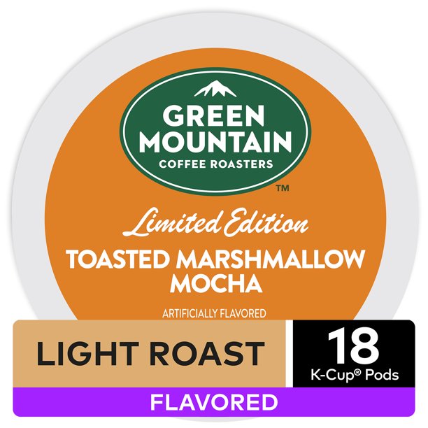 Green Mountain Coffee Toasted Marshmallow Mocha Keurig KCup Pods