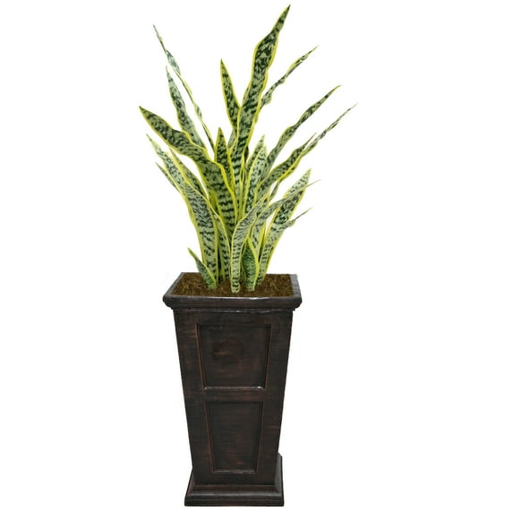 Artificial Faux Real Touch 4.59 Feet Tall Agave With Planter