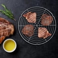thumbnail image 1 of Barbecue Net BBQ Wire Mesh Round Shape BBQ Wire Mesh Carbon Baking Net Barbecue Mesh Grill Net Barbecue, 1 of 8