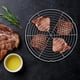 thumbnail image 3 of Estante para barbacoa NikouMX Red de malla de alambre redonda, 3 of 8