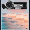 thumbnail image 4 of Cámara Digital de 5K, Cámaga de Vlogging Anti Shake tálil para viajar para viajar, 4 of 7