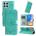 thumbnail image 1 of Funda tipo cartera GANGXUN para Honor X6 , diseño girasol, cuero PU, soporte, cierre magnético, tarjetero, 1 of 5