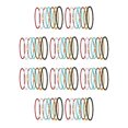 thumbnail image 1 of Guardurnaity 7 Pieces Boho Handmade Beads Anklets Jewelry Hand Bracelets Beaded Elastic Chain Style Bohemian Multilayered Foot No.1 10piezas, 1 of 6