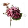 thumbnail image 3 of Todaioua Fall Hydrangea Artificial Flowers for Decoration, Fall Artificial Flowers Floral Stems for Centerpieces, 13.3" Falls Silk Flower Fake Flower Bouquet for Autumn Farmhouse Wedding Decor, 3 of 9