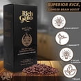 thumbnail image 2 of Mushroom Coffee – 30 Sachets Black Coffee With Ganoderma Extract – All Natural Vegan Friendly Coffee Packets – Zero Jitters Immune Support Ganoderma Coffee, 2 of 5